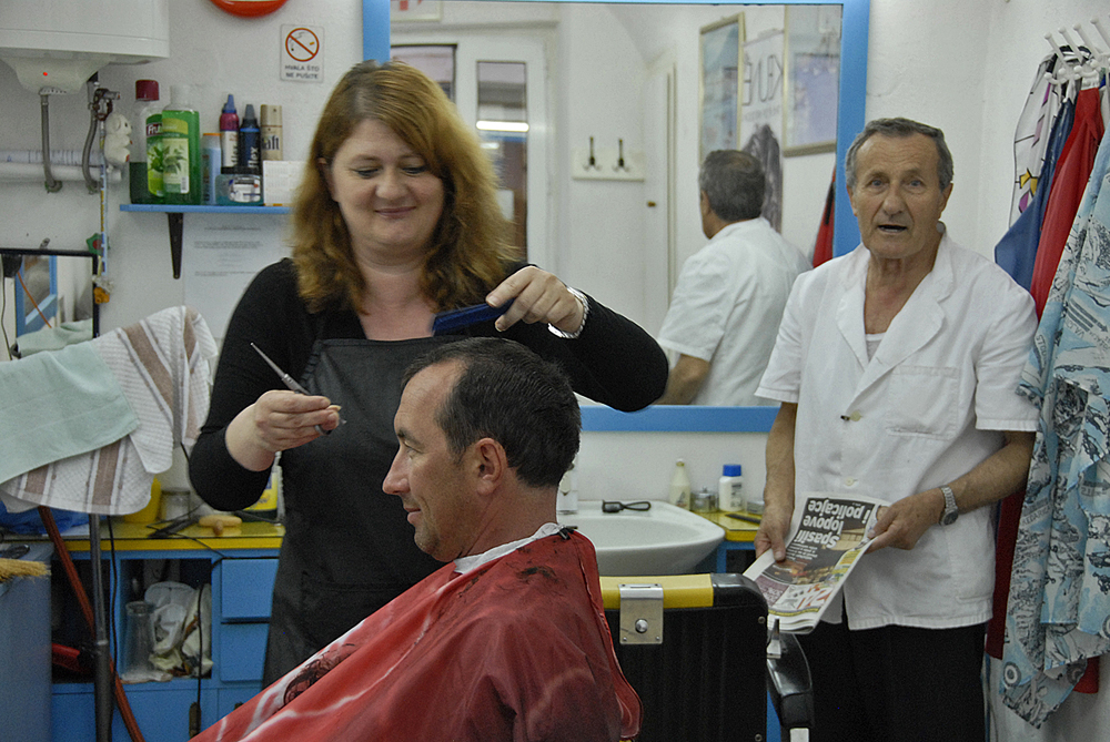 A_Frisoren i Sibenik.jpg - Fris�ren i Sibenik