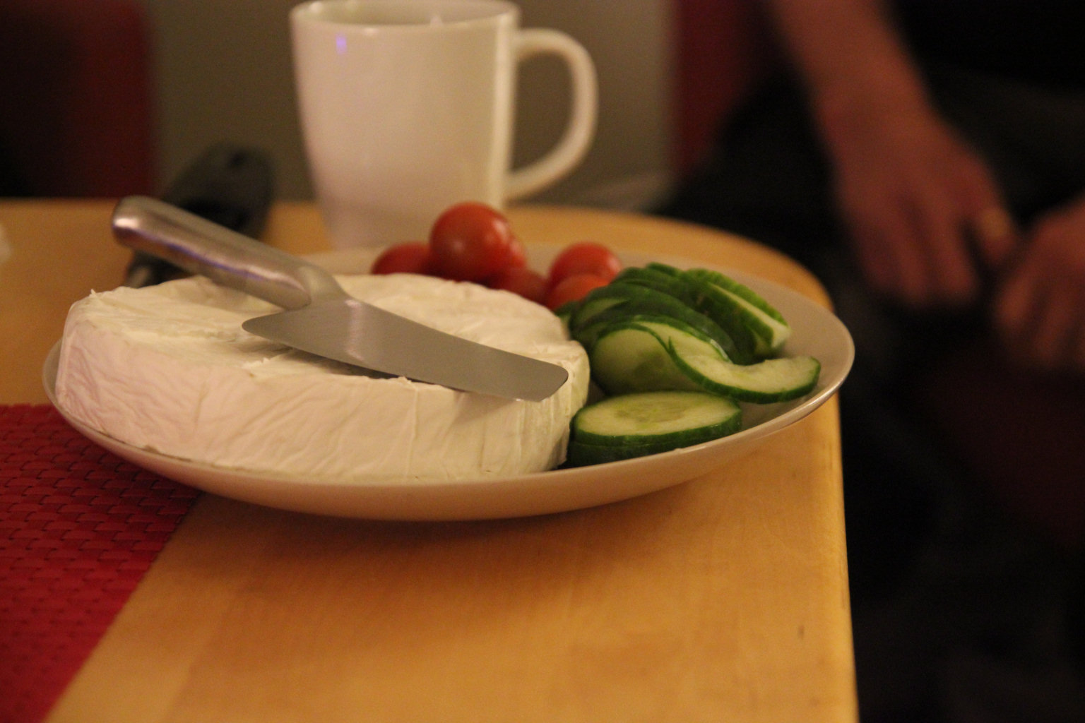 Styrelsemöte februari, fika Foto: Christer Hägglund